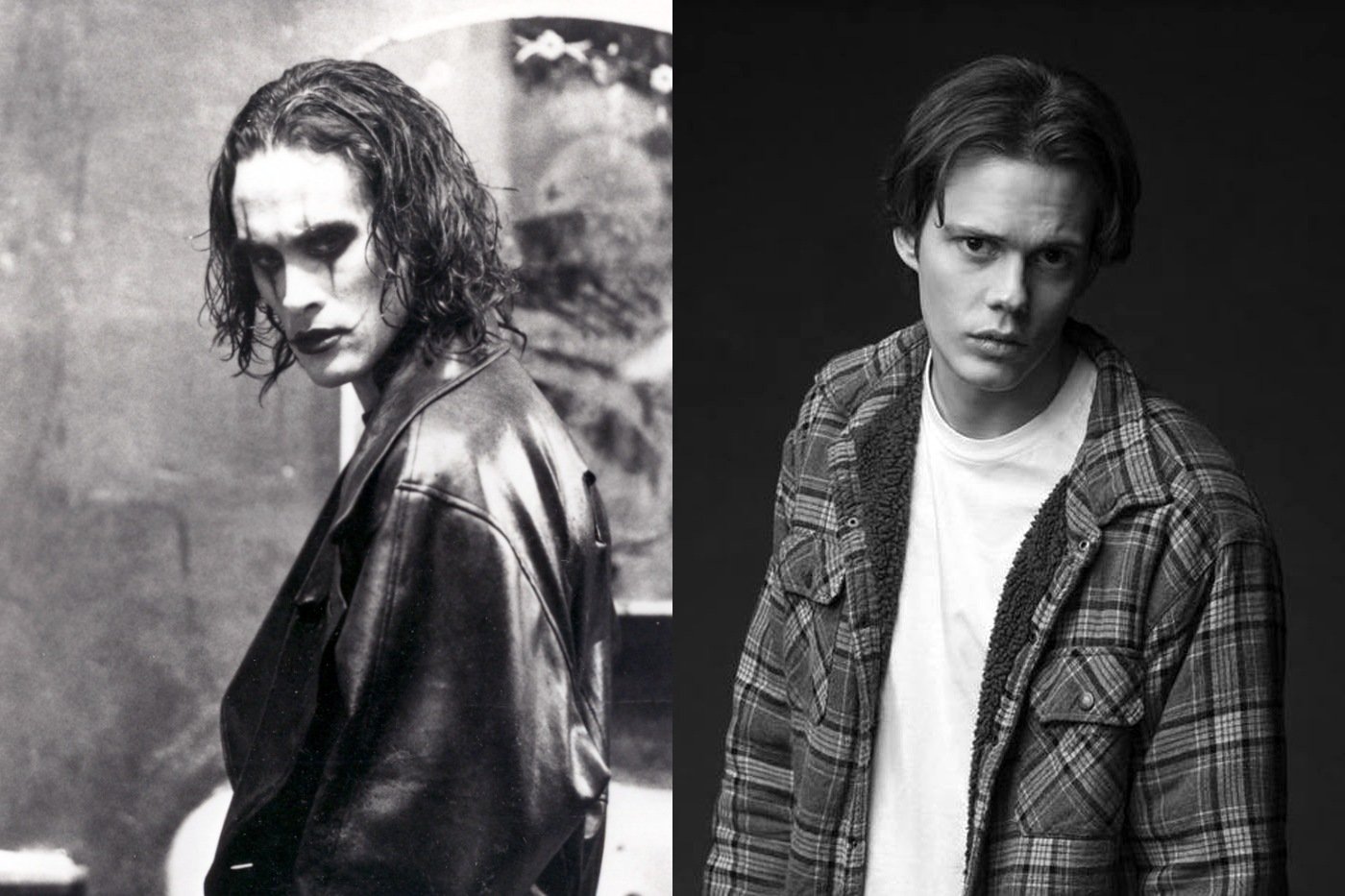 Brandon Lee in The Crow (1994) / Bill Skarsgård in Hemlock Grove (2013)