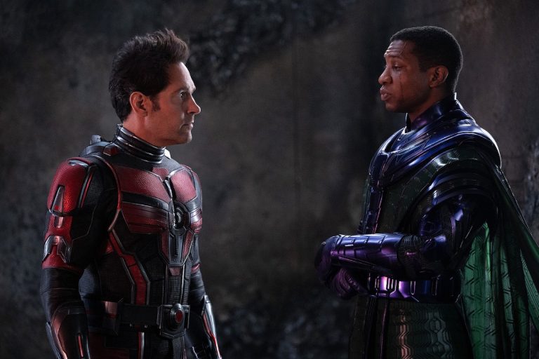Paul Rudd and Jonathan Majors in Ant-Man and the Wasp: Quantumania (2023)