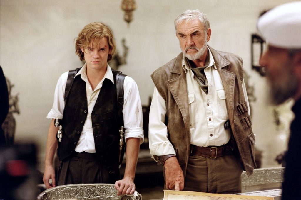 Shane West and Sean Connery in The League of Extraordinary Gentlemen (2003)