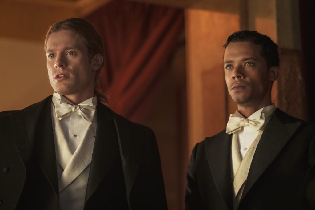 Sam Reid and Jacob Anderson in Interview with the Vampire. Photo: Michele K. Short / AMC Networks