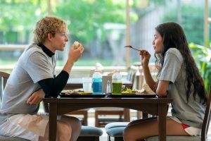 Mike Faist and Zendaya in Challengers (2024)
