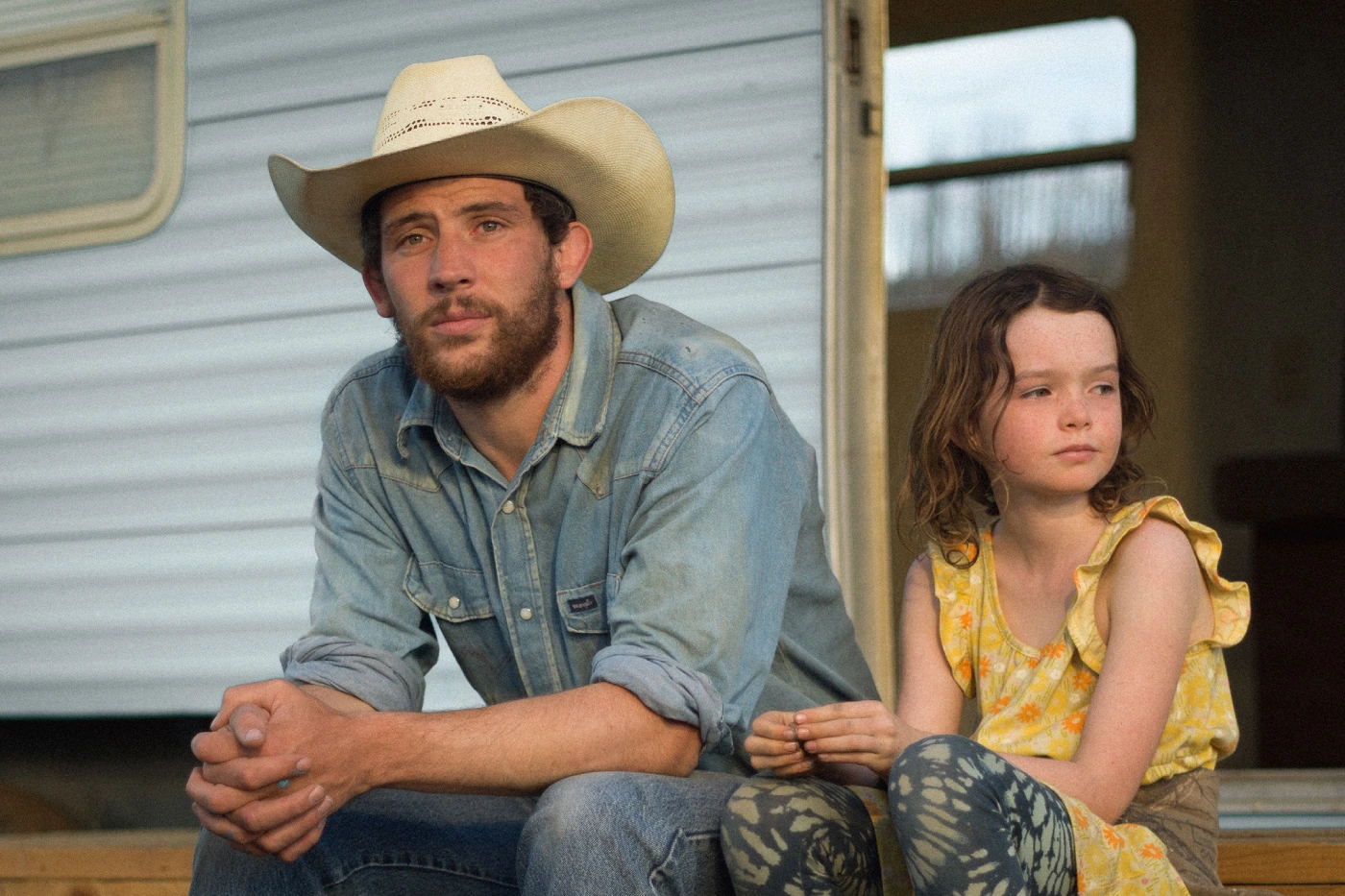 Josh O'Connor and Lily LaTorre in Rebuilding (2025)