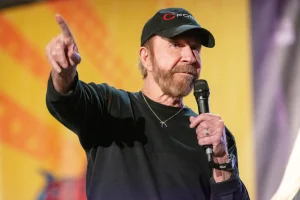 Chuck Norris at a fan event in Dortlund, Germany in 2018. Photo: DepositPhotos.com