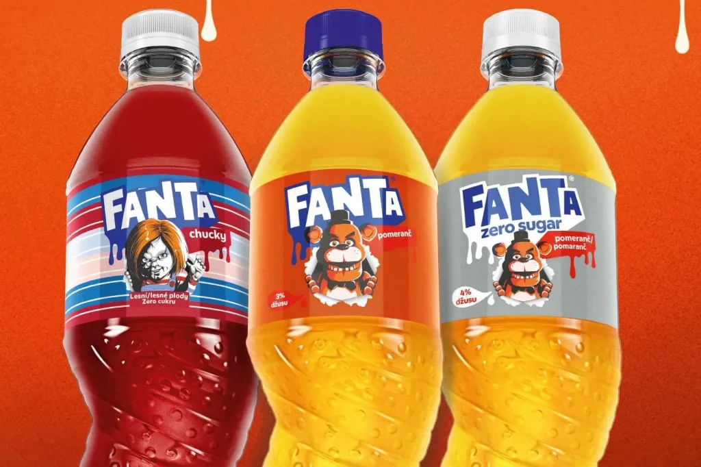 Fanta 2025 Halloween promo in Czechia