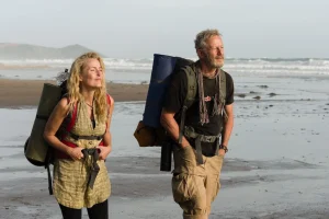 Gillian Anderson and Jason Isaacs in The Salt Path (2025)