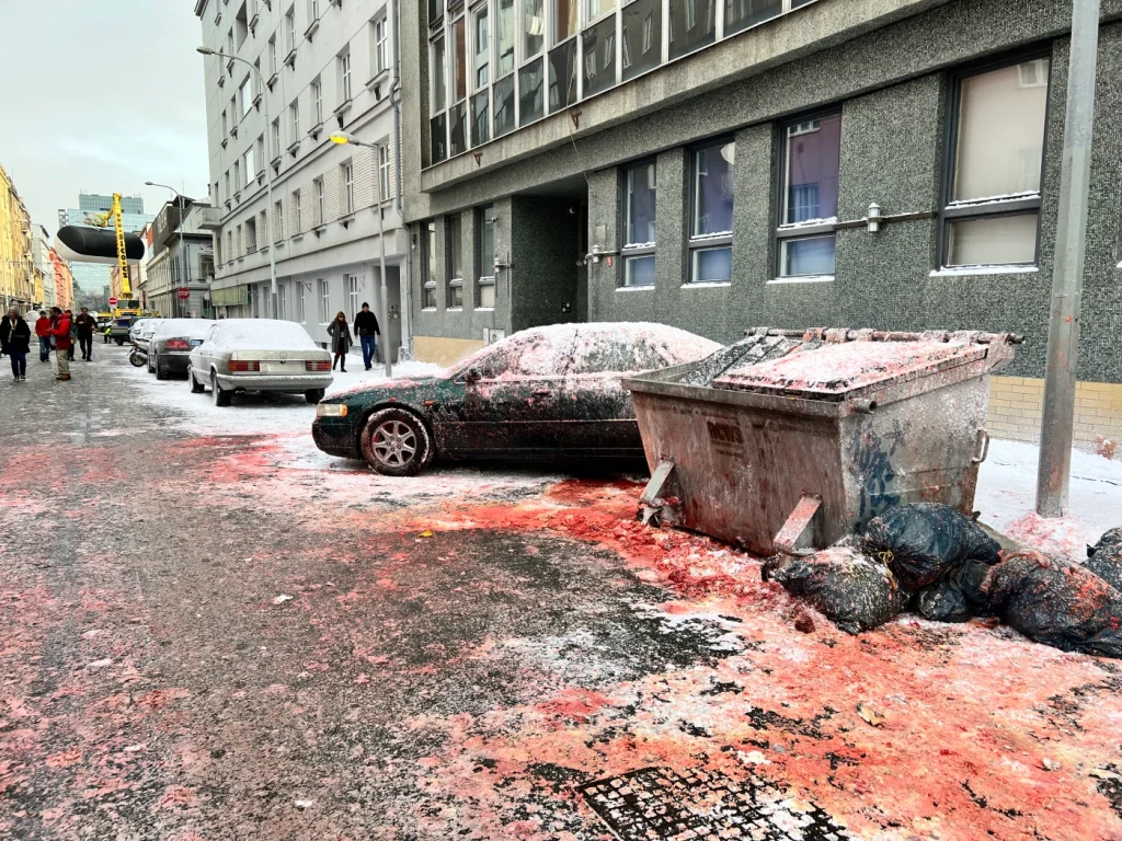 Behind the scenes on Resident Evil (2026). Photo © The Prague Reporter