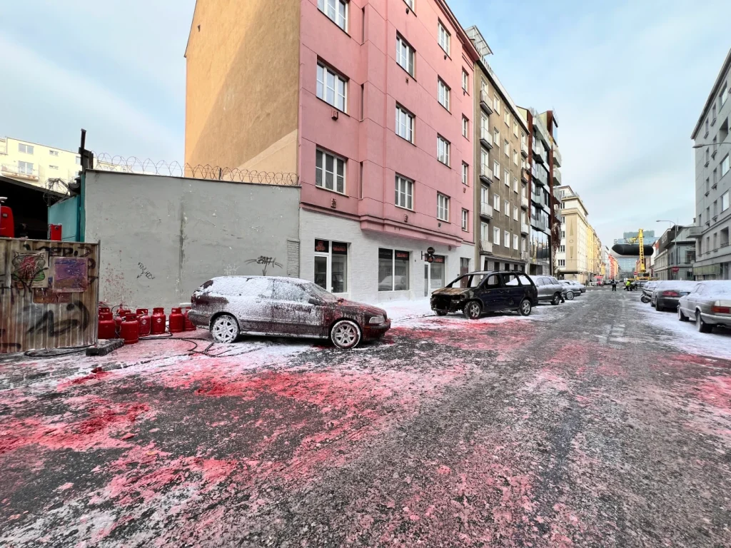 Behind the scenes on Resident Evil (2026). Photo © The Prague Reporter