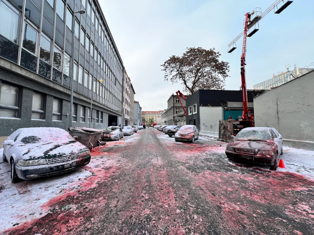 Behind the scenes on Resident Evil (2026). Photo © The Prague Reporter