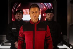 Glen Powell in The Running Man (2025)