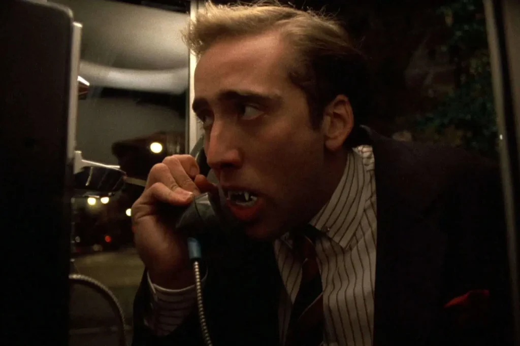 Nicolas Cage in Vampire's Kiss (1988)