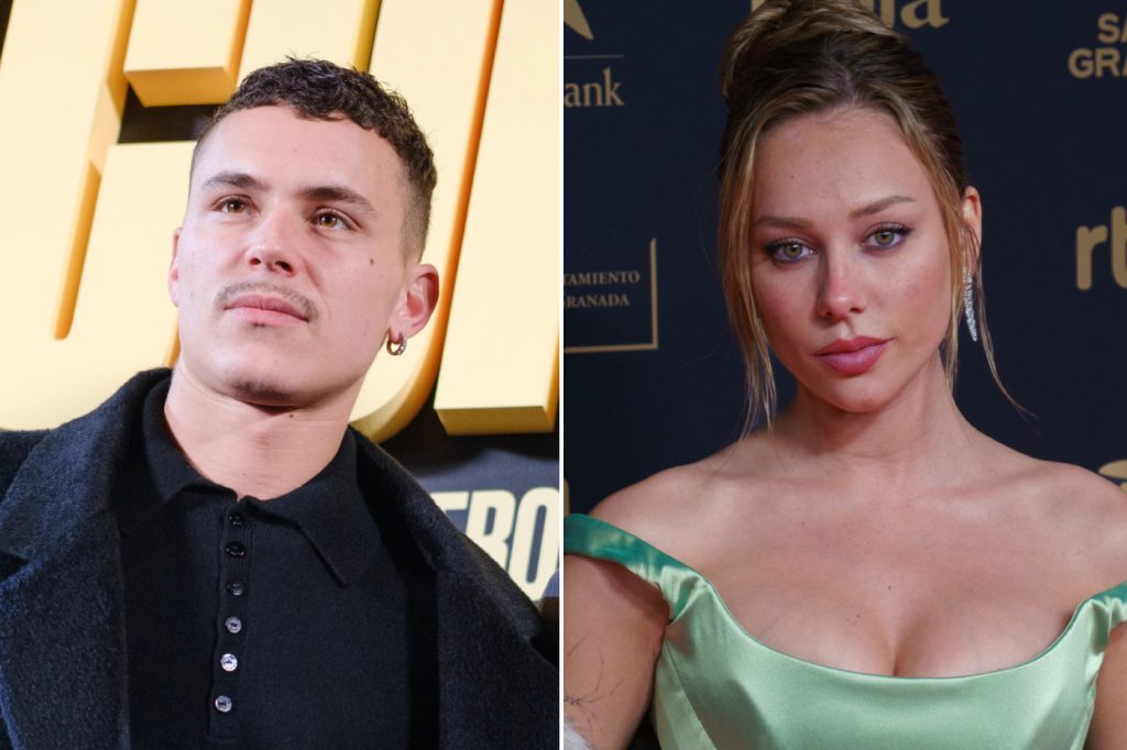 Arón Piper at the premiere of El Correo in 2024 courtesy DepositPhotos.com / Ester Expósito at the 2025 Goya Awards courteys Wikimedia / Pedro J Pacheco