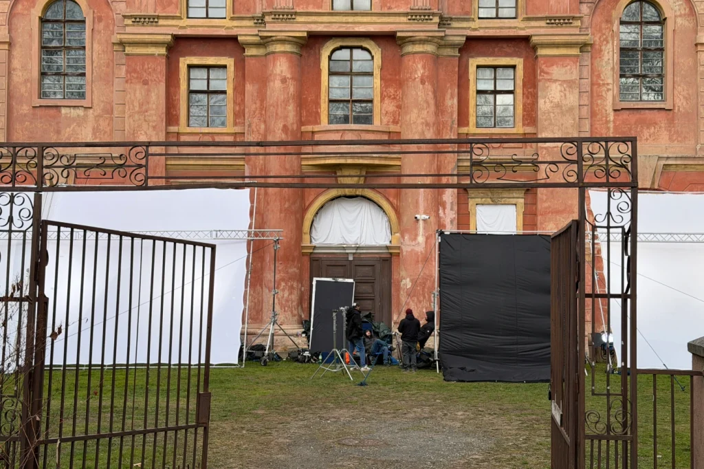 Set of Charité at Prague's Invalidovna complex. Photo © The Prague Reporter