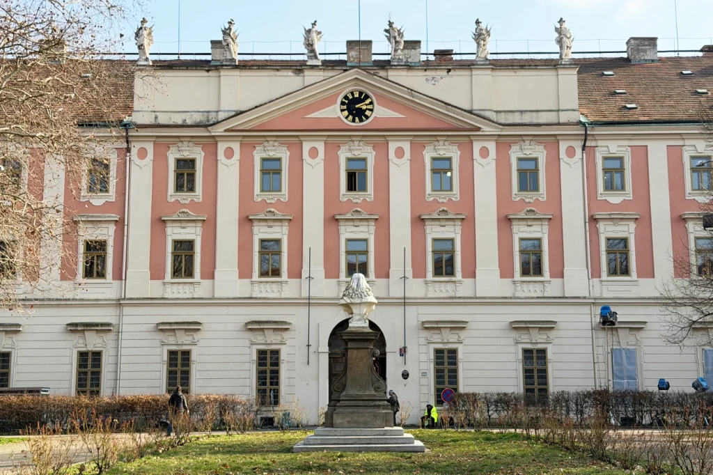 Set of Charité at Prague's Invalidovna complex. Photo © The Prague Reporter