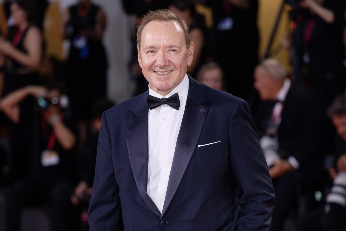 Kevin Spacey at the 2025 Venice International Film Festival