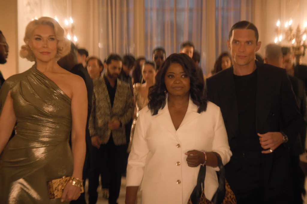 Hannah Waddingham, Octavia Spencer, and Bill Nighy in Ride or Die (2026)