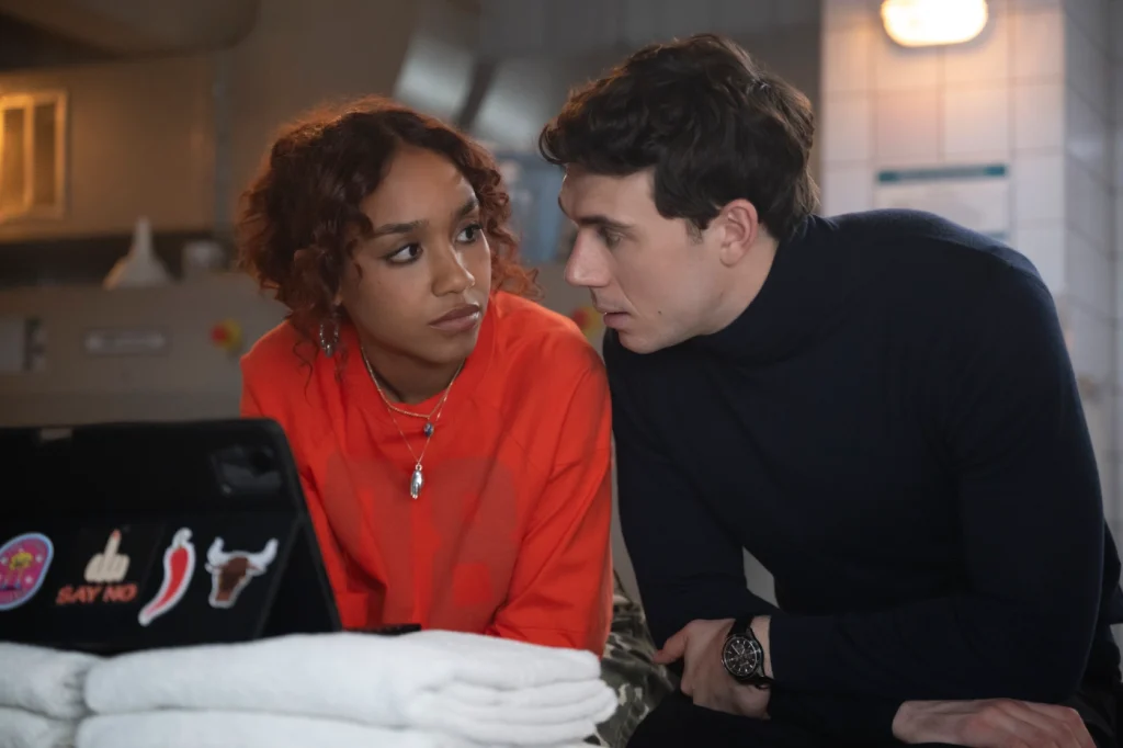 Savannah Steyn and Calam Lynch in Ride or Die (2026)