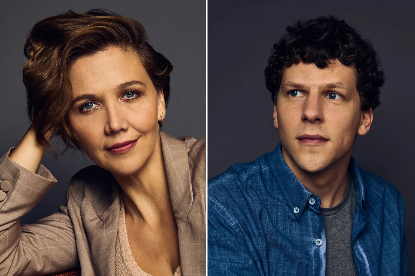 Maggie Gyllenhaal, Jesse Eisenberg courtesy KVIFF