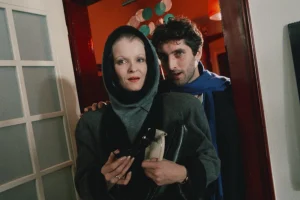 Chantal Poullain and Tomas Hanak in Tainted Horseplay (1988)
