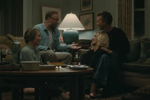 Olivia Wilde, Seth Rogen, Edward Norton, and Penelope Cruz in The Invite (2026)